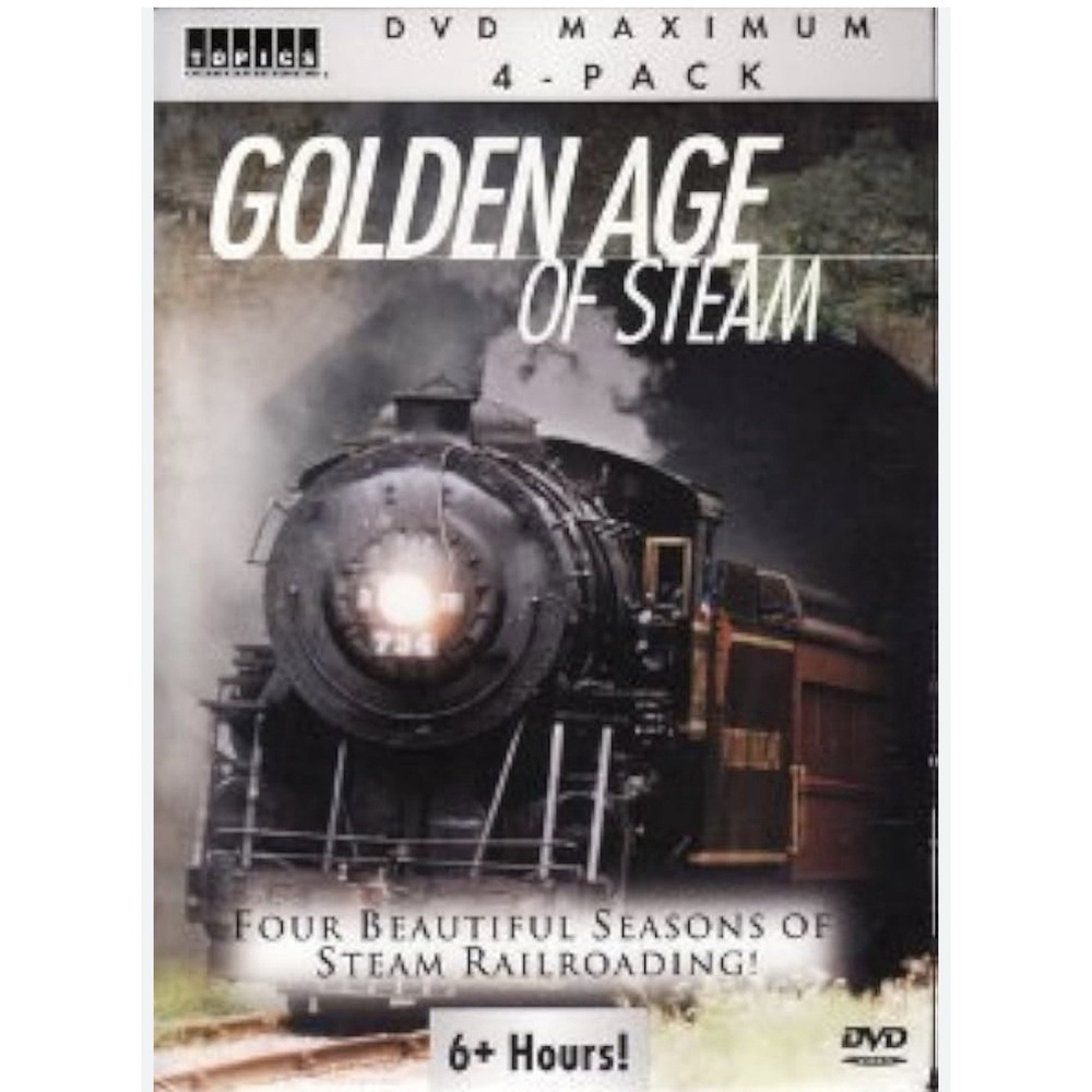 Golden Age of Steam DVD Maximum 4-pack Topics Entertainment
